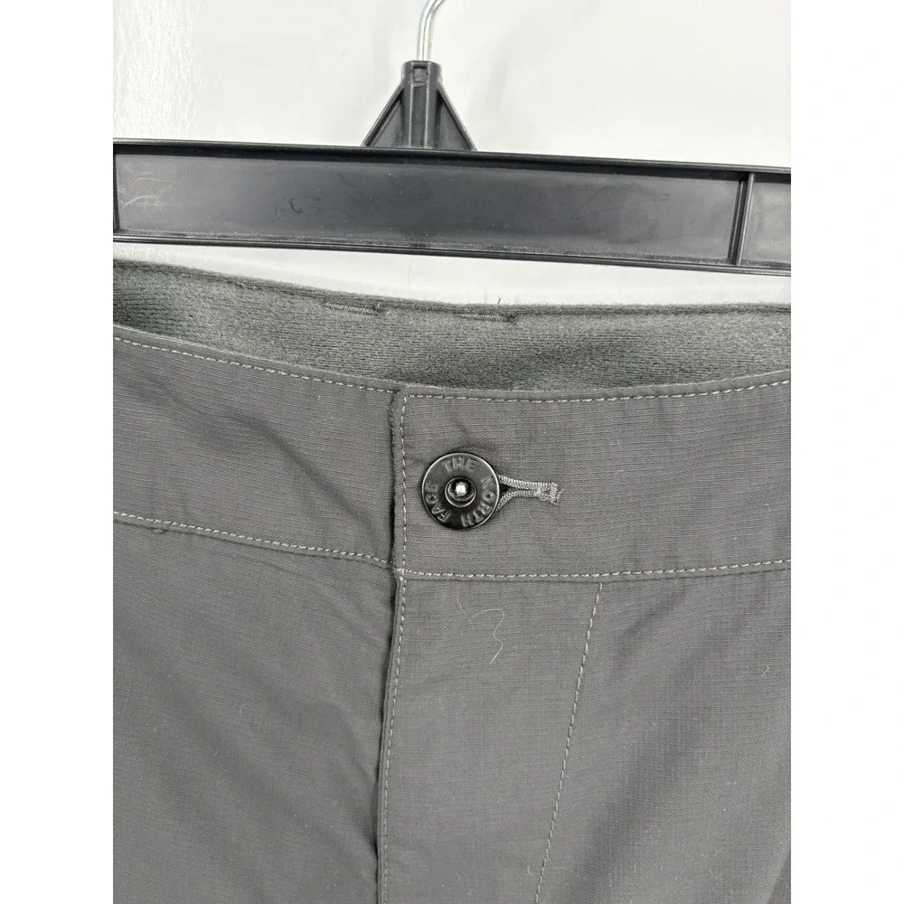 North Face Convertible Cargo Hiking Pants Men's Black Paramount 40x30, Short